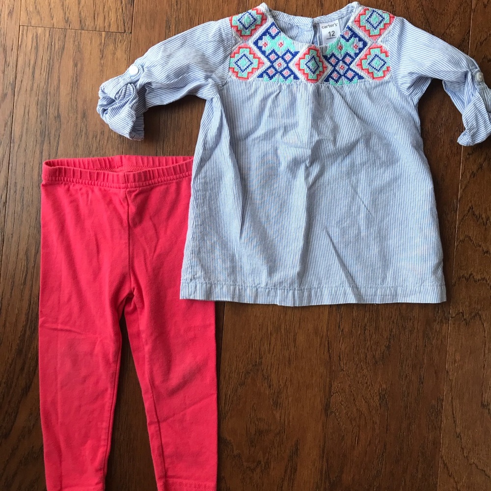 Carter’s Two piece outfit 12 months